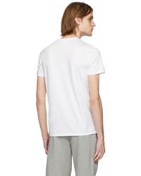 Lacoste White Pima Cotton Logo T Shirt