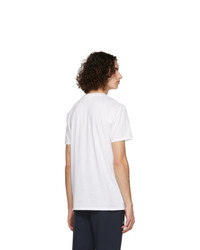 Lacoste White Pima Cotton T Shirt
