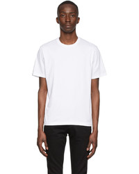 Frame White Pima Organic Cotton T Shirt