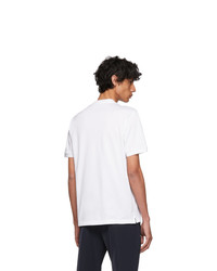Prada White Pique T Shirt