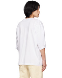 Studio Nicholson White Piu T Shirt