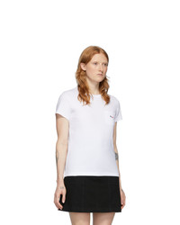 MAISON KITSUNE White Pocket T Shirt