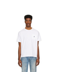 Polo Ralph Lauren White Pocket T Shirt