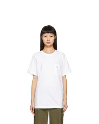 Noah NYC White Pocket T Shirt