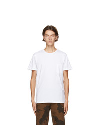Levis Made and Crafted White Pocket T Shirt