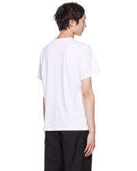 MAISON KITSUNÉ White Printed T Shirt