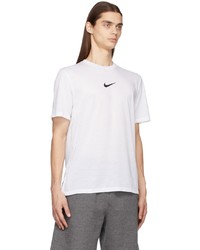 Nike White Pro Dri Fit Adv T Shirt