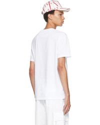 Valentino White Red Logo T Shirt