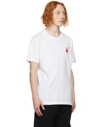 Off-White White Red Starred Arrow T Shirt