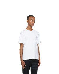 Thom Browne White Relaxed Fit T Shirt
