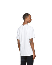 Thom Browne White Relaxed Fit T Shirt