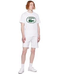 Lacoste White Relaxed Fit T Shirt