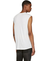 BLK DNM White Relaxed Muscle 57 T Shirt