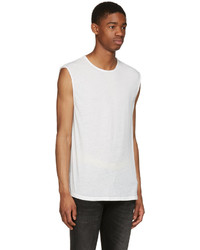 BLK DNM White Relaxed Muscle 57 T Shirt