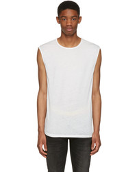 BLK DNM White Relaxed Muscle 57 T Shirt