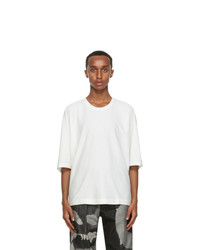 Homme Plissé Issey Miyake White Release T Shirt