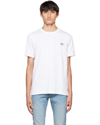 Fred Perry White Ringer T Shirt
