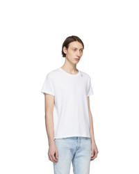 Saint Laurent White Robot T Shirt