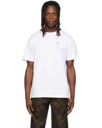 Soulland White Rose Hand T Shirt