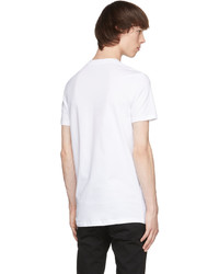 DSQUARED2 White Round Neck T Shirt