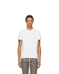 Rick Owens White Short Level T Shirt