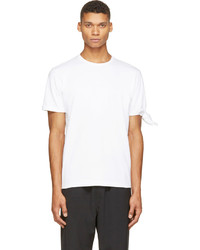 J.W.Anderson White Sleeve Knot T Shirt