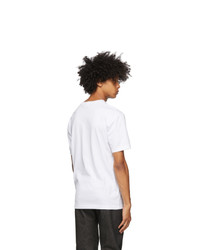 Acne Studios White Slim Fit T Shirt