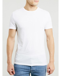 Topman White Slim Fit T Shirt