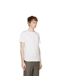 Loro Piana White Soft Silk Cotton T Shirt