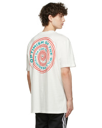 032c White Spiral Graphic T Shirt
