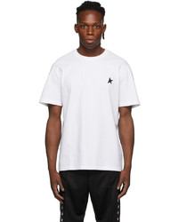 Golden Goose White Star Logo T Shirt