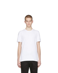 Dolce and Gabbana White Stretch Cotton T Shirt