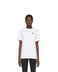 adidas Originals White Trefoil Essentials T Shirt