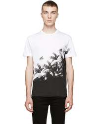 DSQUARED2 White Tropical Bird T Shirt