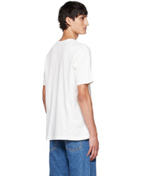 Nudie Jeans White Uno T Shirt