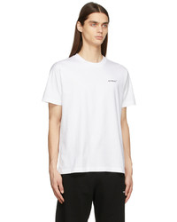 Off-White White Wave Diag T Shirt