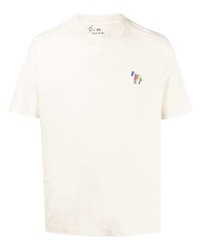 PS Paul Smith Zebra Embroidered T Shirt