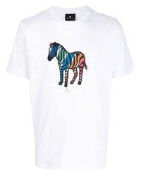 PS Paul Smith Zebra Logo T Shirt
