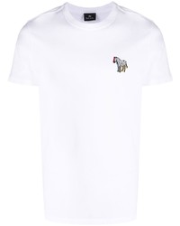 PS Paul Smith Zebra Motif Cotton T Shirt