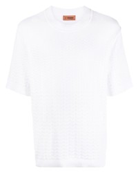 Missoni Zigzag Design Short Sleeved T Shirt