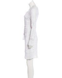 Emilio Pucci Crochet Open Knit Dress