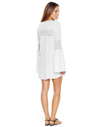 Raviya Crochet Accent Tunic Cover Up