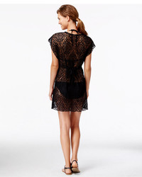 Becca Crochet Lace Tunic Cover Up