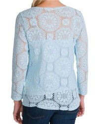 Dylan Moroccan Tile Crochet Shirt