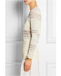 Agnona Knitted Silk Sweater