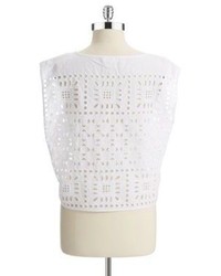 Vince Camuto Two By Crocheted Crop Top