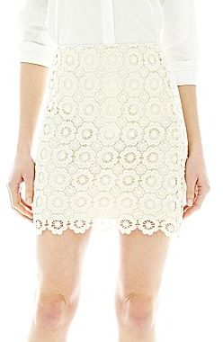 joe fresh white skirt