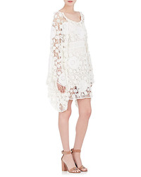 Chloé Chlo Crocheted Cotton Off The Shoulder Dress