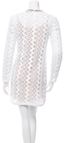 Louis Vuitton Spring 2015 Crochet Long Sleeve Dress, $760, TheRealReal