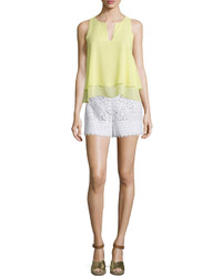 Tory Burch Kinsley Crocheted Lace Shorts